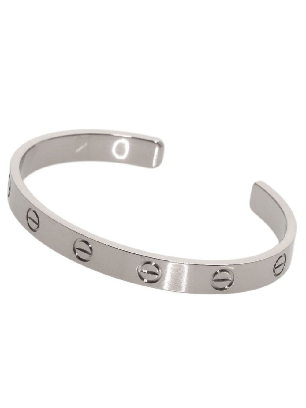 Cartier Open Love Bracelet 16 18K White Gold